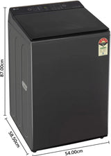 LG 8Kg Top Load Washing Machine, Hard Water Wash, Middle Black, 5 Star T80KMMB3Z