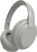 PHILIPS TAH4050 Wireless Bluetooth Headphones with Mic, 40mm Dynamic Drivers, Bluetooth 6.0, Up to 30H Playtime, Dual Device Pairing, USB-C Fast Charging, AUX Support, Over-Ear Headset, Silk Biege