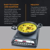 Prestige 1600 W Induction Cooktop Push Button