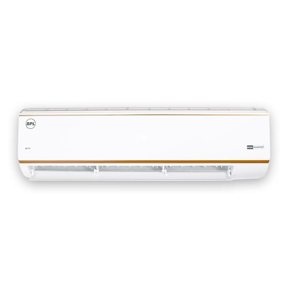 BPL 1.5 Ton 3 Star Wi-Fi Dual Inverter Split AC (IFEEL, Copper, 6-in-1 Expandable,PM 0.1 Filter,Dual Inverter+, Powered by AI, Gold Fin Coating) BAS-D193PTFG,WHITE (5 Year Comprehensive Warranty) 2024 Launch