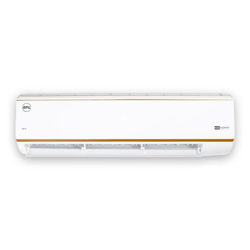 BPL 1.5 Ton 3 Star Wi-Fi Heavy Duty 5150W Cooling capacity, Dual Inverter Split AC (IFEEL, Copper, 6-in-1 Expandable, PM 0.1 Filter, Dual Inverter+, Powered by AI, Gold Fin Coating
