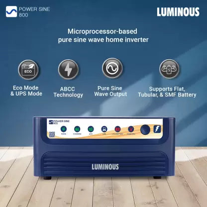 LUMINOUS 800 / 12V Pure Sine Wave Inverter