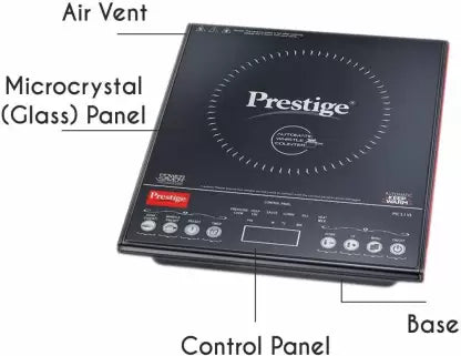 Prestige 2000 W Induction Cooktop Touch Panel