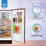Voltas Beko by A Tata Product 183 L Direct Cool Single Door 5 Star Refrigerator with Base Drawer (Vivi Wine, RDC215A / W0VWR0M0B00GO)