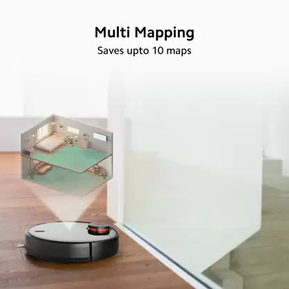 Mi Robot Vacuum-Mop P (STYTJ02YM) Robotic Floor Cleaner with 2 in 1 Mopping and Vacuum (WiFi Connectivity, Google Assistant and Alexa)