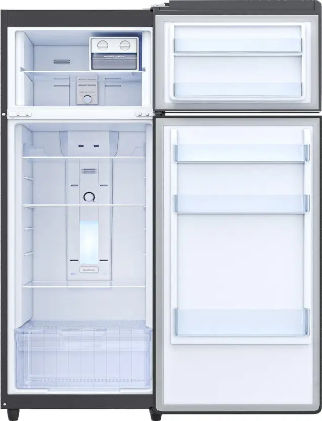 Godrej 244 L Frost Free Double Door 3 Star Refrigerator (Oak Wood, Black, RT EONVOGUE 280C RI OK WD)