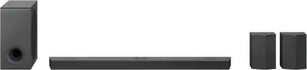 LG S95QR, World's 1st Triple Upfiring speaker, Dolby , , 810W, 9.1.5 Ch 810 W Bluetooth Soundbar (Dark Steel Silver, 9.1.5 Channel)