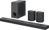 LG S95QR, World's 1st Triple Upfiring speaker, Dolby , , 810W, 9.1.5 Ch 810 W Bluetooth Soundbar (Dark Steel Silver, 9.1.5 Channel)