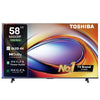 TOSHIBA 146 cm (58 inches) M450RP Series 4K Ultra HD Smart QLED TV 58M450RP (Black)