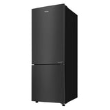 Haier 265 L 2 Star Double Door Refrigerator, Black Glass, HRB-3152PKG-P