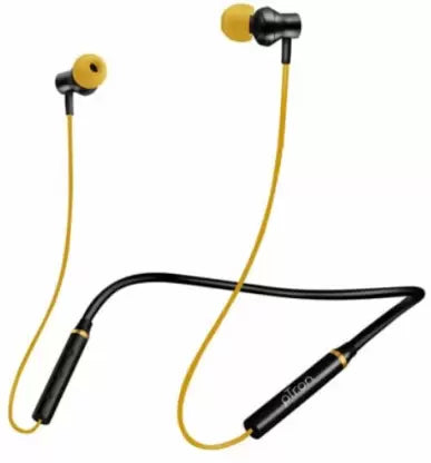 pTron Bluetooth Earphone Tangentbeat Black, Yellow