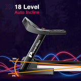Powermax Fitness TDA-111 (4HP Peak) LCD Disp., BMI, Spring Resistance, Pro-Workout Foldable Home Treadmill
