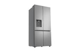 LG 604 L 2 Star Frost Free French Door Smart Refrigerator with Water Dispenser & Wi-Fi (Prime Silver) - GVF25FFLJB