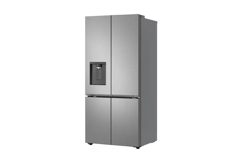 LG 604 L 2 Star Frost Free French Door Smart Refrigerator with Water Dispenser & Wi-Fi (Prime Silver) - GVF25FFLJB
