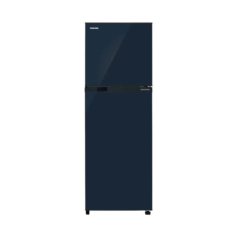 Toshiba, Frost Free, Net Capacity 233 L, Real Inverter,2 Star, Black (Uni Glass),GR-RT303WE-PMI(UK)