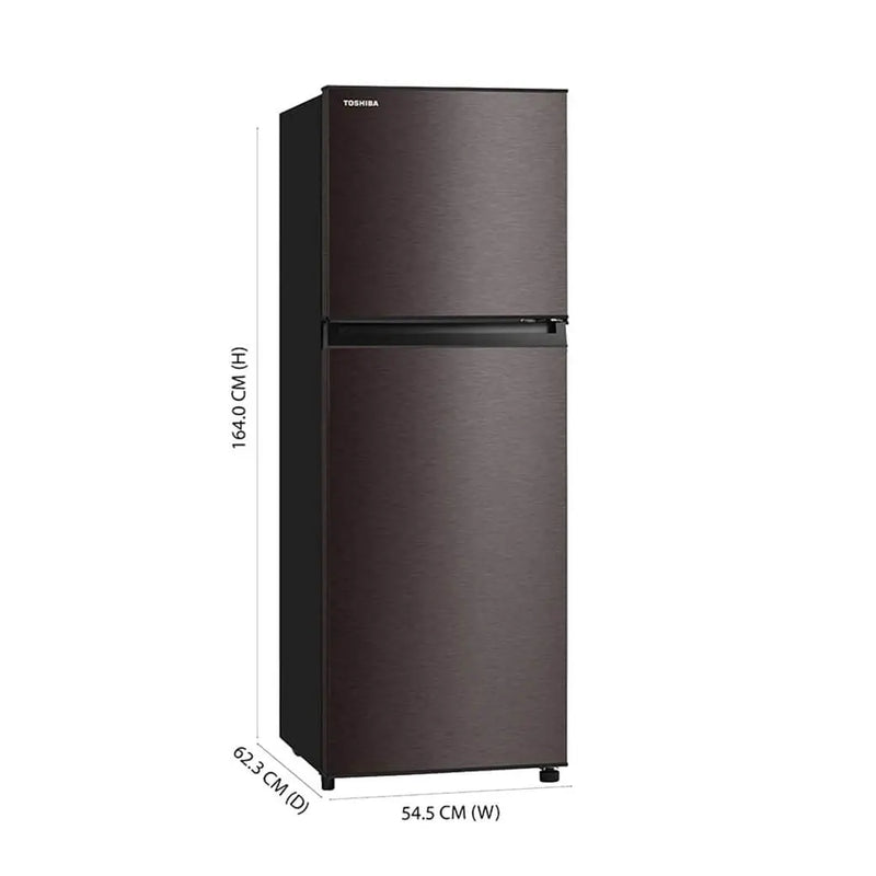 Toshiba 253L Frost Free Real Inverter Refrigerator (Satin Grey