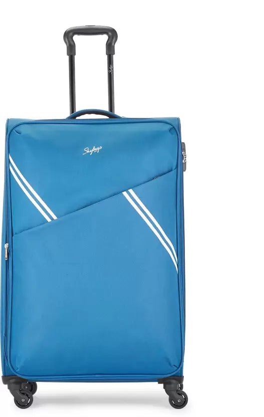 SKYBAGS TRICK 4W EXP STR (E) 80 BLUE Check-in Suitcase 4 Wheels - 31 inch