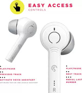 SoundLOGIC TrueBeats Pro Bluetooth Headset (White, True Wireless)