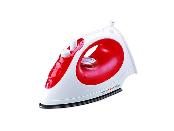 Bajaj Majesty MX 15 Steam Iron White/Red (Steam Iron)