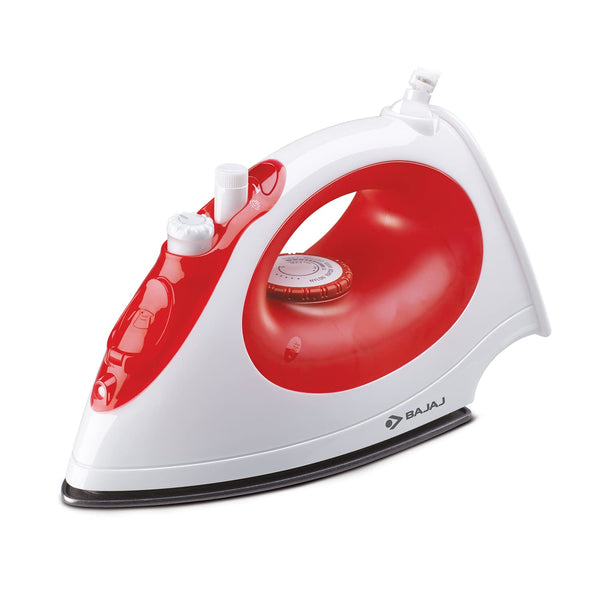 Bajaj Majesty MX 15 Steam Iron White/Red (Steam Iron)