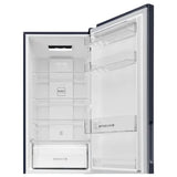 Haier 265 L 2 Star Double Door Refrigerator, Black Glass, HRB-3152PKG-P