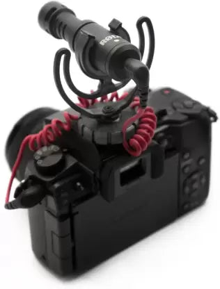 Rode VideoMicro UPPER PREMIUM Microphone With lyre Shoe Mount,TRS Patch Cable & Windshield