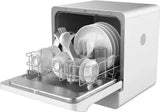 Galanz W3A1G2-0E0 Free Standing 4 Place Settings Intensive Kadhai Cleaning| No Pre-rinse Required Dishwasher