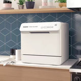 Galanz W3A1G2-0E0 Free Standing 4 Place Settings Intensive Kadhai Cleaning| No Pre-rinse Required Dishwasher