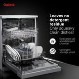 Galanz W60B1A401J_AE0 Free Standing 12 Place Settings Dishwasher