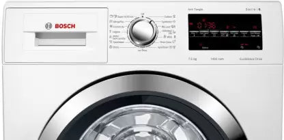 BOSCH 7.5 kg 1400RPM Fully Automatic Front Load Washing Machine with In-built Heater White (WAT2846CIN)