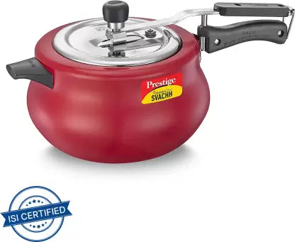 Prestige Svachh Nakshatra Duo Plus 5 L Inner Lid Induction Bottom Pressure Cooker