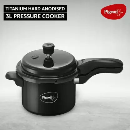 Pigeon Titanium and 3 L Outer Lid Induction Bottom Pressure Cooker