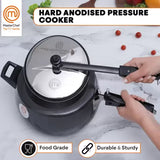 MasterChef Champions 5 L Inner Lid Induction Bottom Pressure Cooker