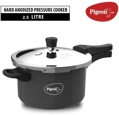 Pigeon 2.5 L Induction Bottom Pressure Cooker (Hard Anodized)