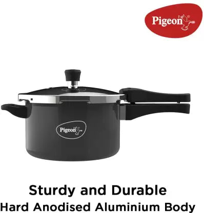 Pigeon 2.5 L Induction Bottom Pressure Cooker (Hard Anodized)