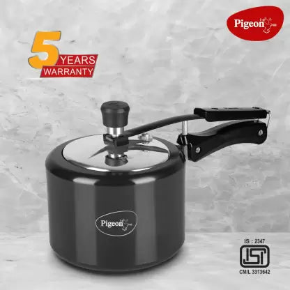 Pigeon Titanium and 3 L Inner Lid Induction Bottom Pressure Cooker