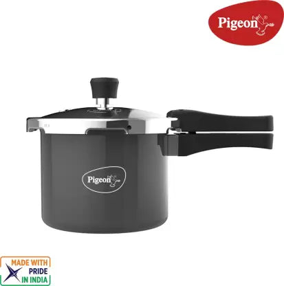 Pigeon by Stovekraft Limited Special Plus and 2 Lids 1.5 L, 2.5 L, 4.5 L Outer Lid Induction Bottom Pressure Cooker