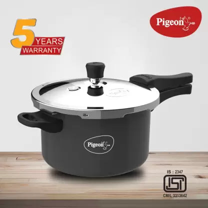 Pigeon by Stovekraft Limited Special Plus and 2 Lids 1.5 L, 2.5 L, 4.5 L Outer Lid Induction Bottom Pressure Cooker