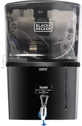 BLACK+DECKER by Kent RO Zenith RO Water Purifier 8 L RO + UF + UV + Copper + Alkaline + Mineralizer Water Purifier