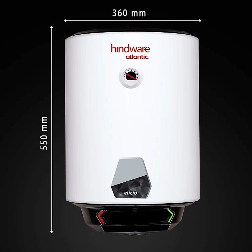 Hindware Atlantic 25 L Storage Water Geyser (Elicio, White) – Neverowned  India