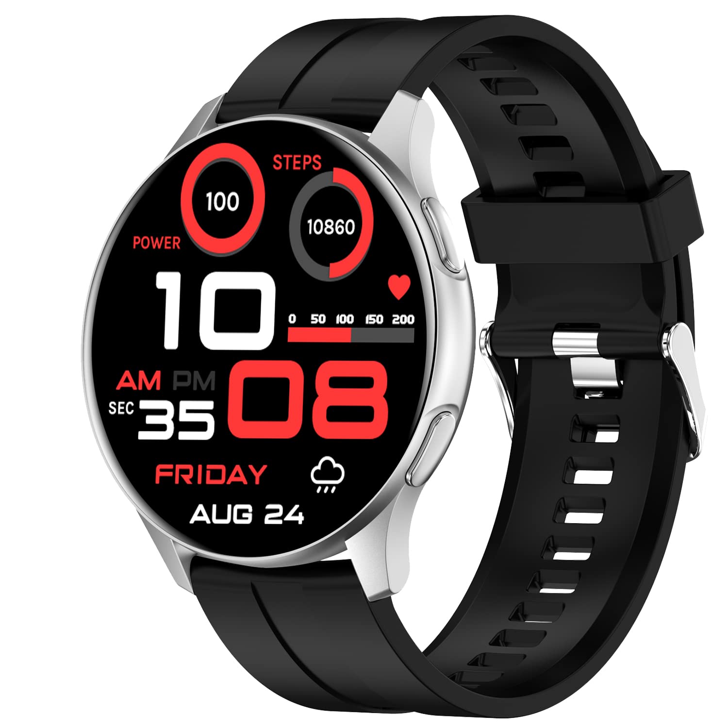 HONOR Band 6 Smartwatch with AMOLED 1.47'' Display,14 Days Battery, SpO2, 24/7 Heart Rate, Stress & Sleep Monitor, Personalized Watch Faces, Workout A