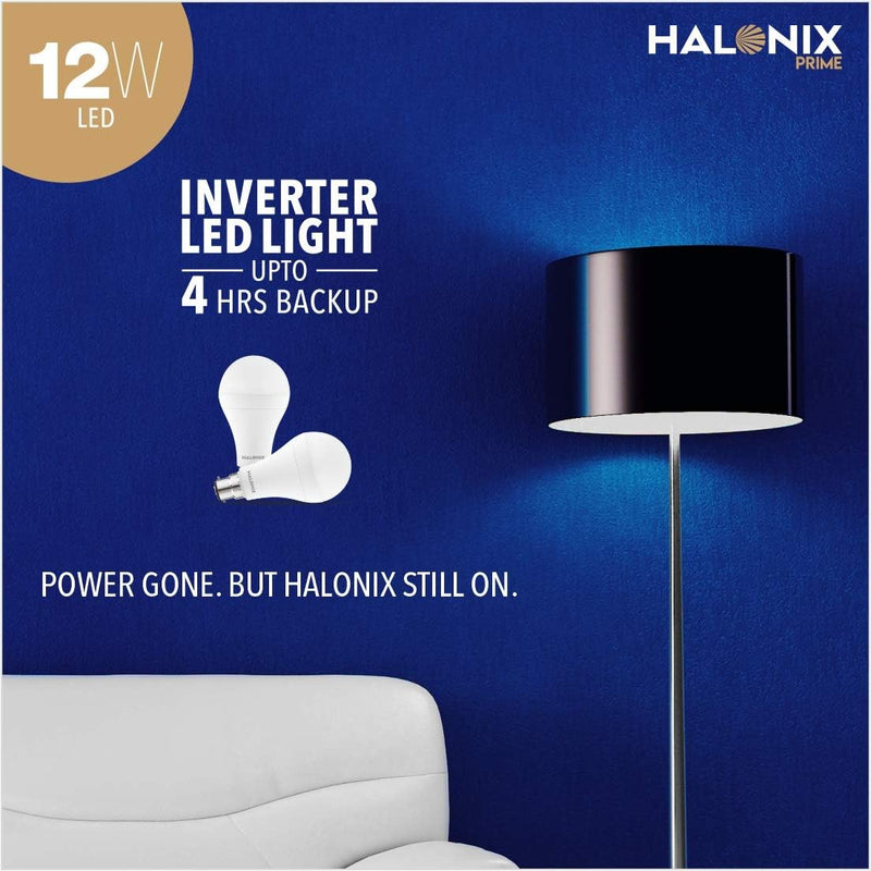 HALONIX PRIME 12W Inverter 4 hrs Bulb Emergency Light