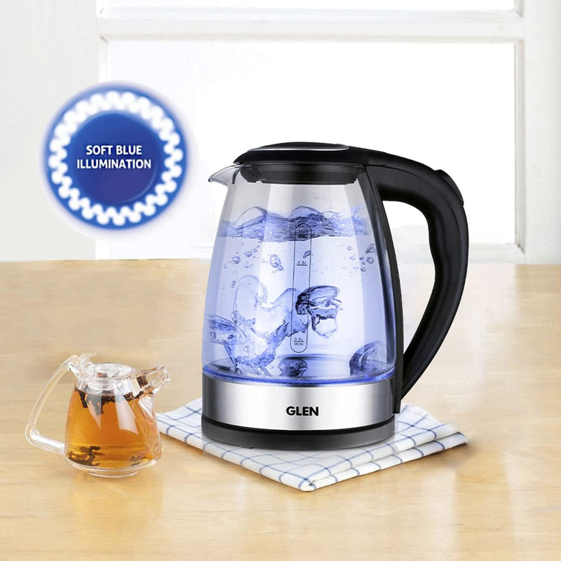 Glen SA-9012N Glass Tea Kettle 1.8 L Electric Kettle