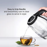 Glen SA-9012N Glass Tea Kettle 1.8 L Electric Kettle