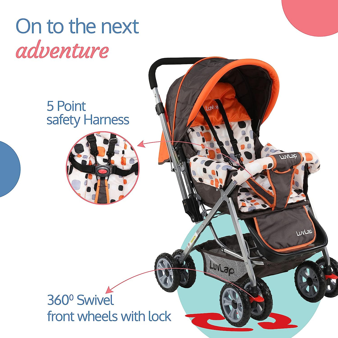 Safety Harness How To Fold Luvlap Sunshine Stroller Buy LuvLap