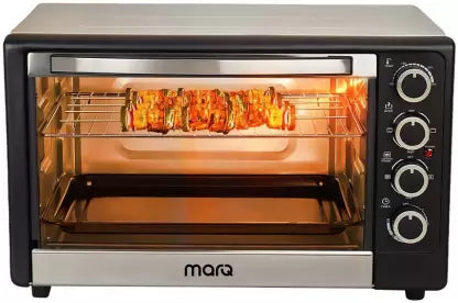 MarQ by Flipkart 48-Litre 48AOTMQB Oven Toaster Grill (OTG) with Motorized Rotisserie  (Black)