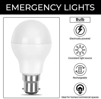 Syska SSK-EMB-09-01 3.5 hrs Bulb Emergency Light